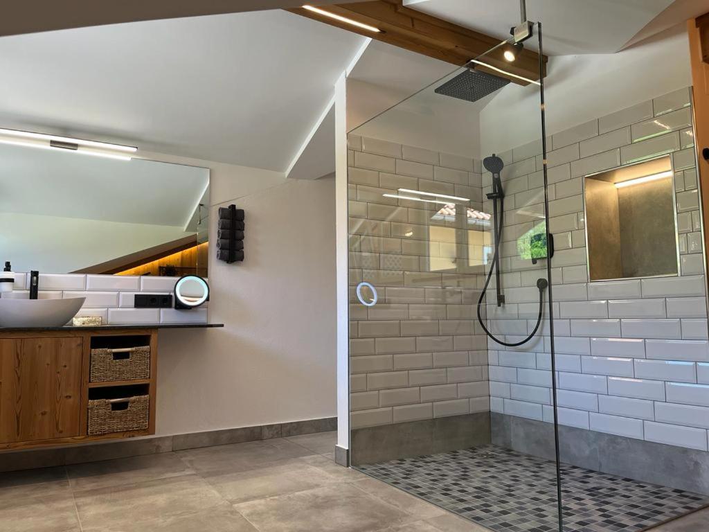 Apartamento Bauernhof-Loft Edtgut Guggenthal Exterior foto