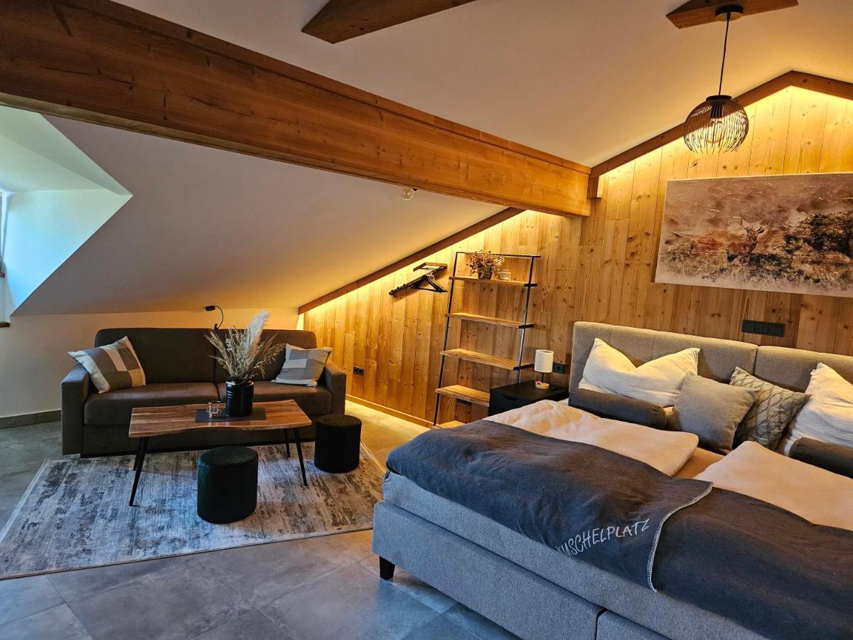 Apartamento Bauernhof-Loft Edtgut Guggenthal Exterior foto